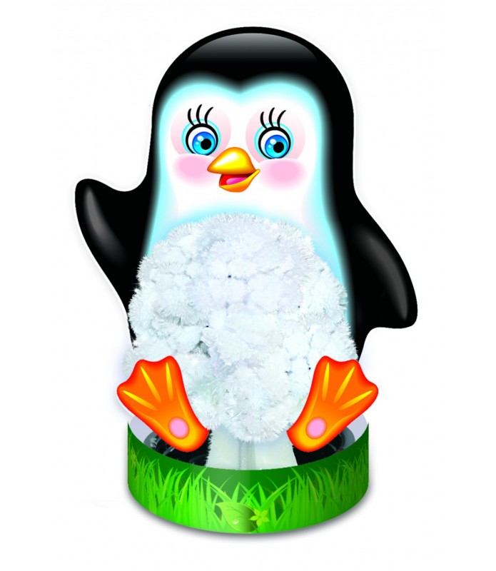 Crecimiento de Cristales: Pingüino