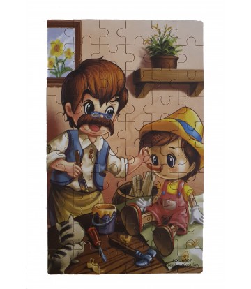 Puzzle de cuentos Pinocho 60 pcs