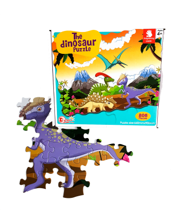 Puzzle Dinosaurios 208 pcs