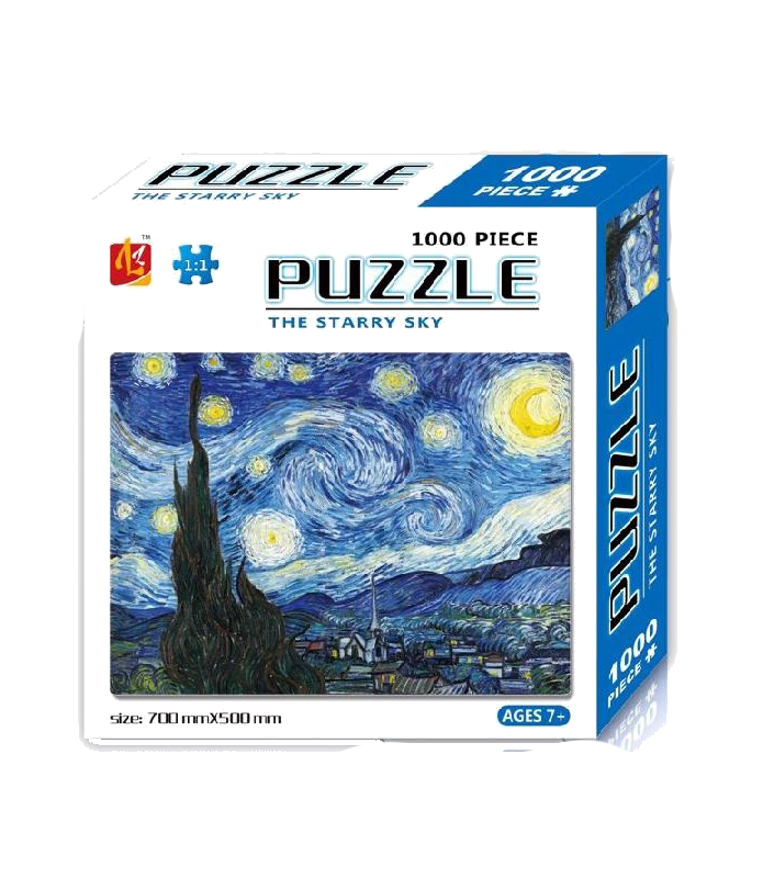 Puzzle El cielo Estrellado Vicent Van Gogh 1000 piezas