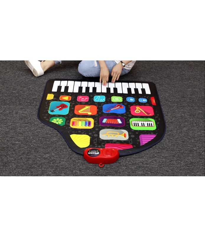 Manta Musical Piano de Pared Playmats
