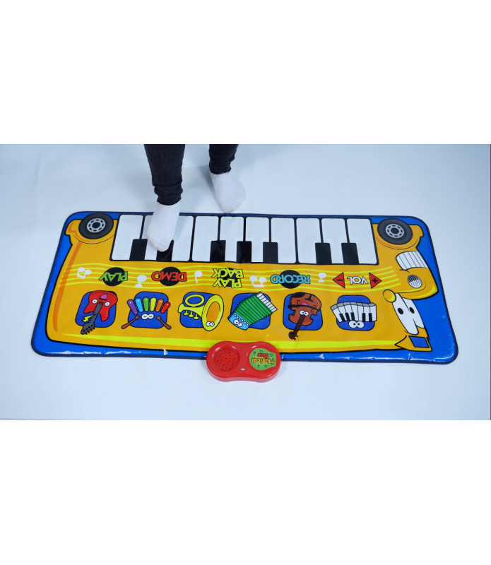 Manta interactiva musical Autobús Musical Playmats