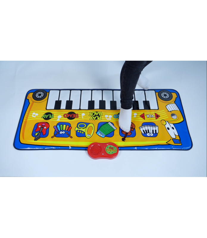 Manta interactiva musical Autobús Musical Playmats